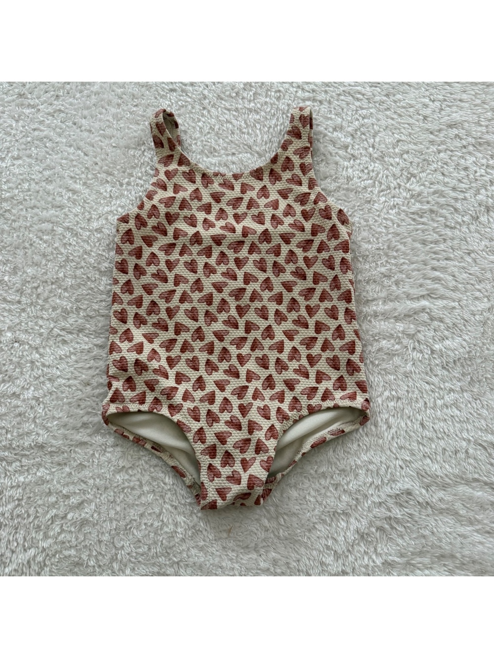 18m H&M Hearts Print Swimsuit